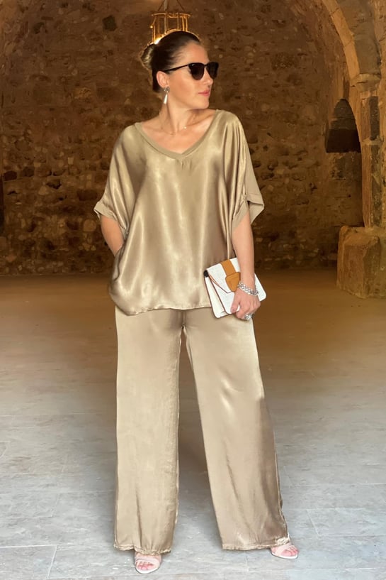 Valenzora | V-neck 2-piece set