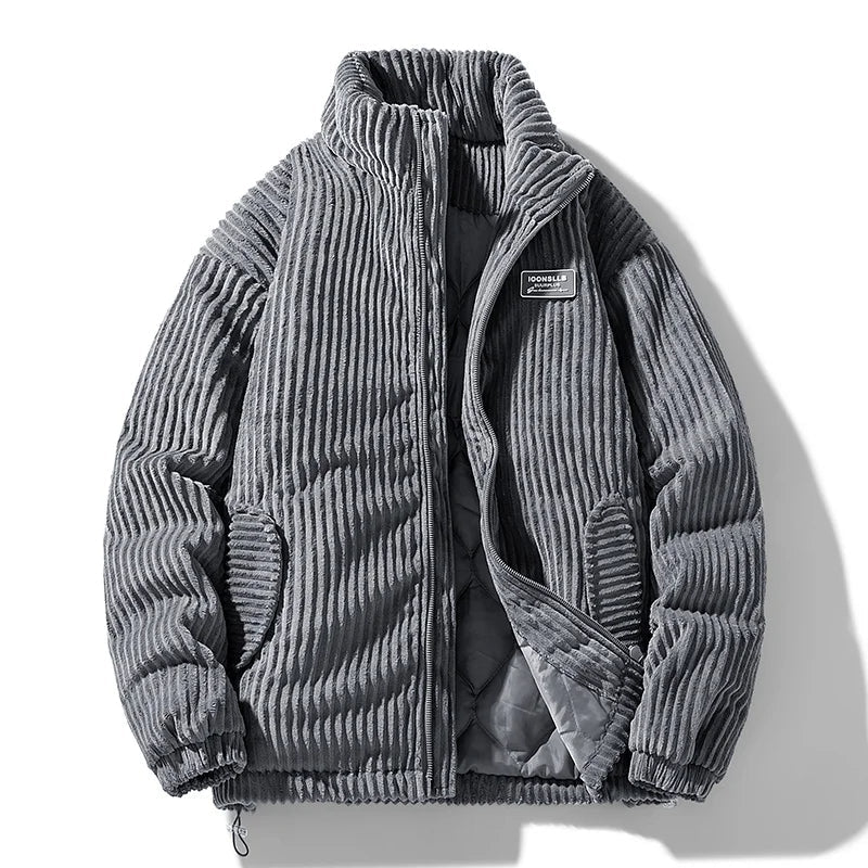 Valenzora | Gesteppte Samt-Cordjacke – Stil & Komfort für Damen