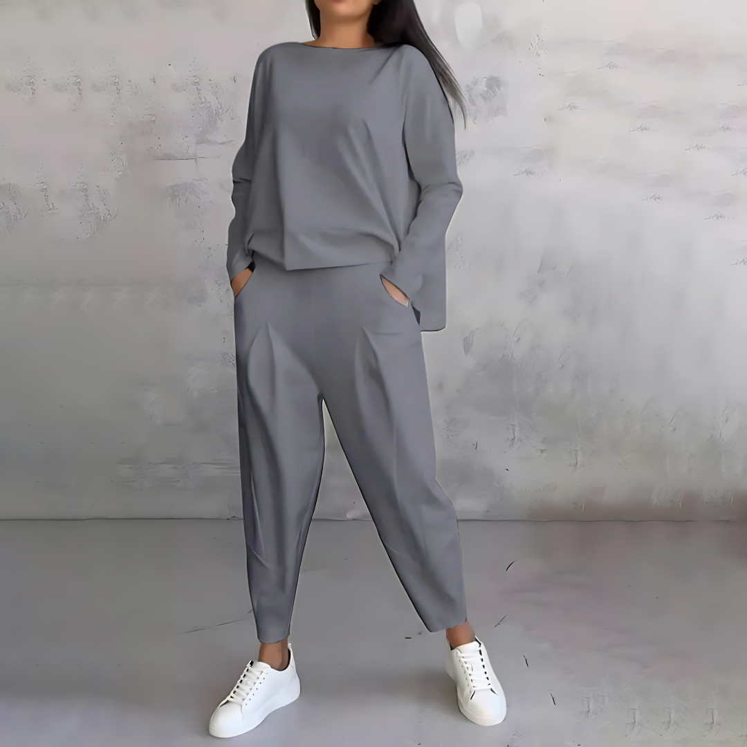 Valenzora | Casual autumn 2-piece set for women