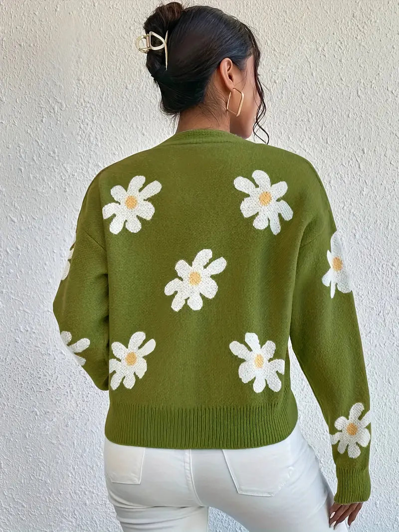 Valenzora | with floral pattern and long sleeves For women