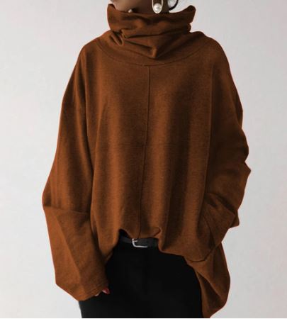 Valenzora - Women's hoodies turtleneck sweater