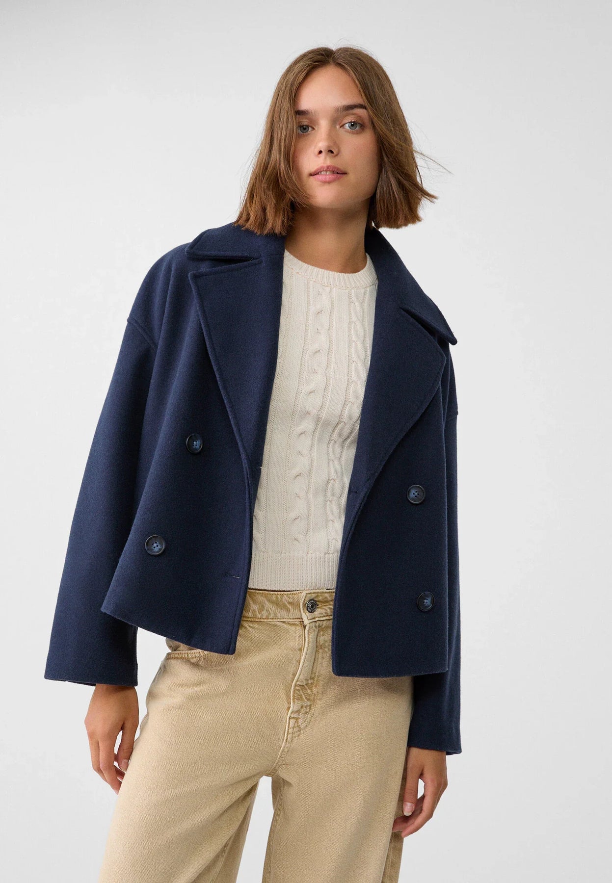 Valenzora | Kurze Wildlederjacke