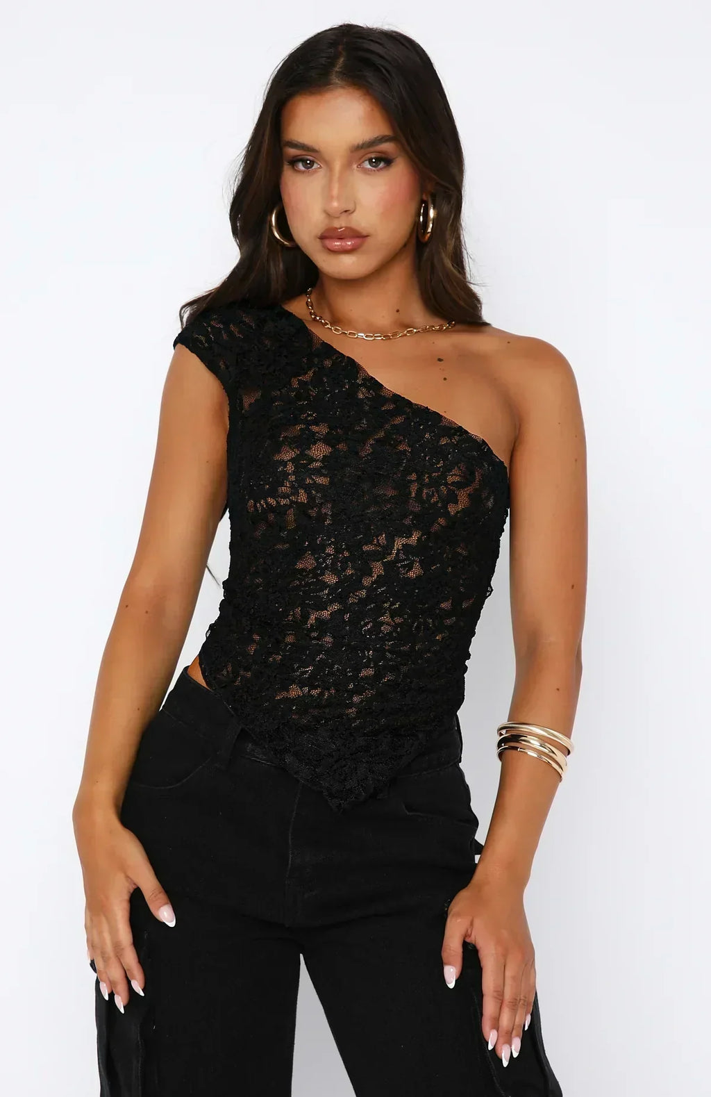 Women's lace top