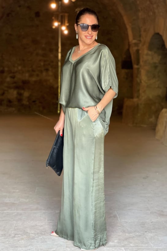 Valenzora | V-neck 2-piece set