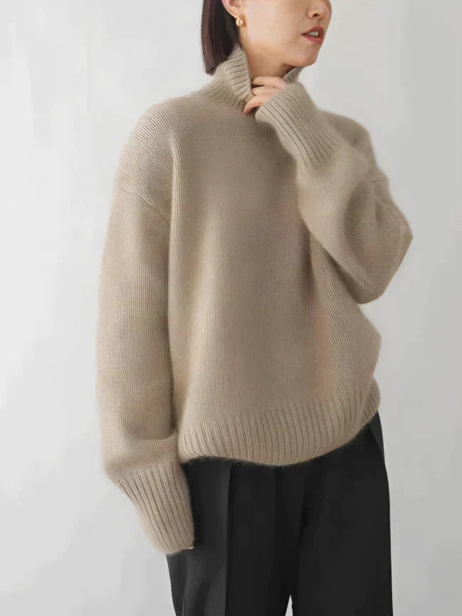 Valenzora | Kaschmirpullover mit Rollkragen
