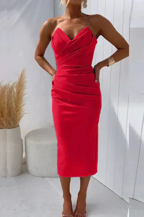 Valenzora | Elegantes Midikleid Klassische Eleganz