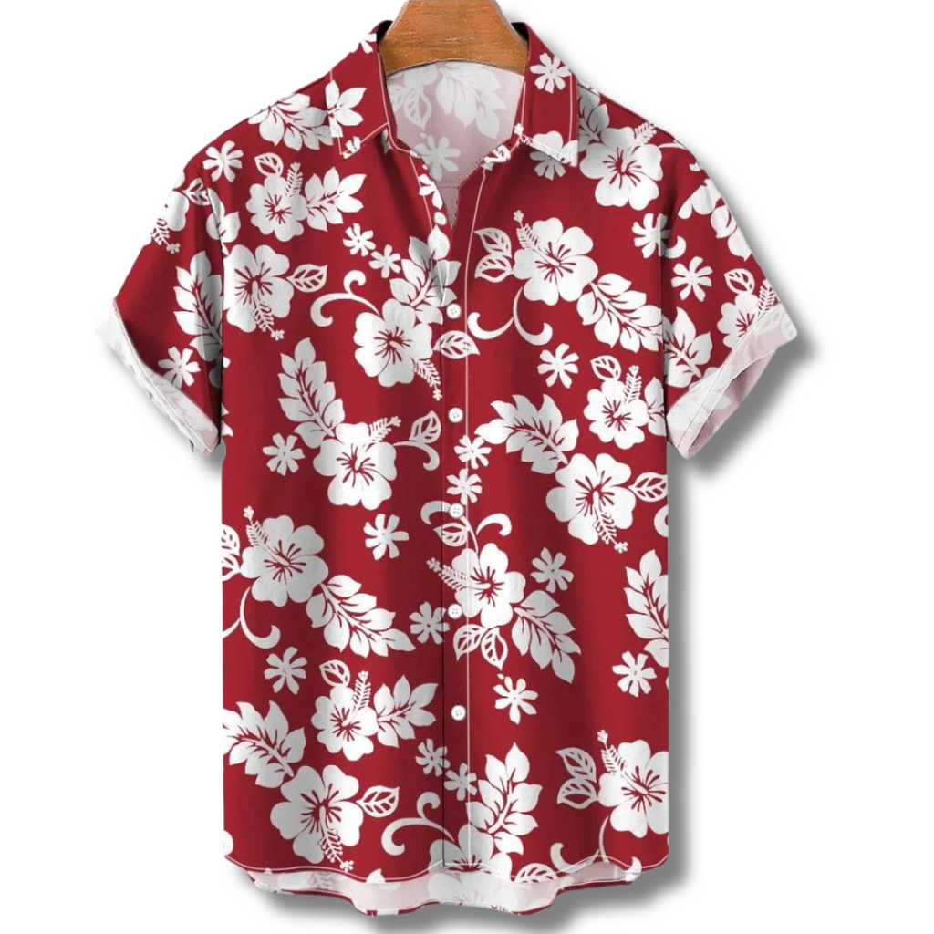 Valenzora | Men's Hawaiian Short-Sleeve Shirt