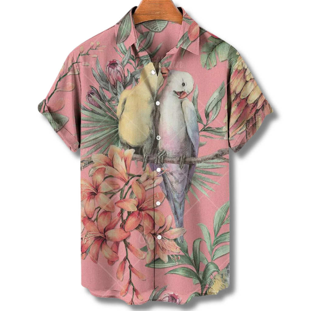 Valenzora | Men's Hawaiian Short-Sleeve Shirt