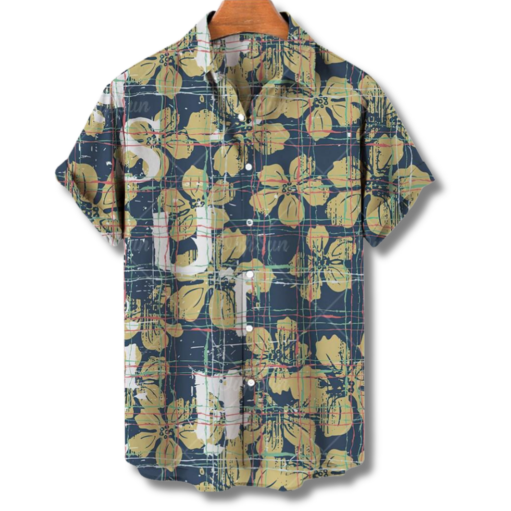 Valenzora | Men's Hawaiian Short-Sleeve Shirt