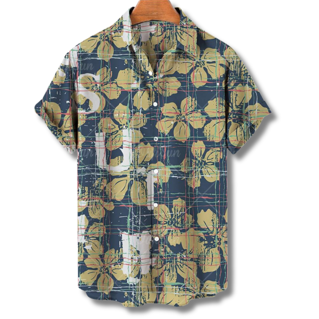 Valenzora | Men's Hawaiian Short-Sleeve Shirt
