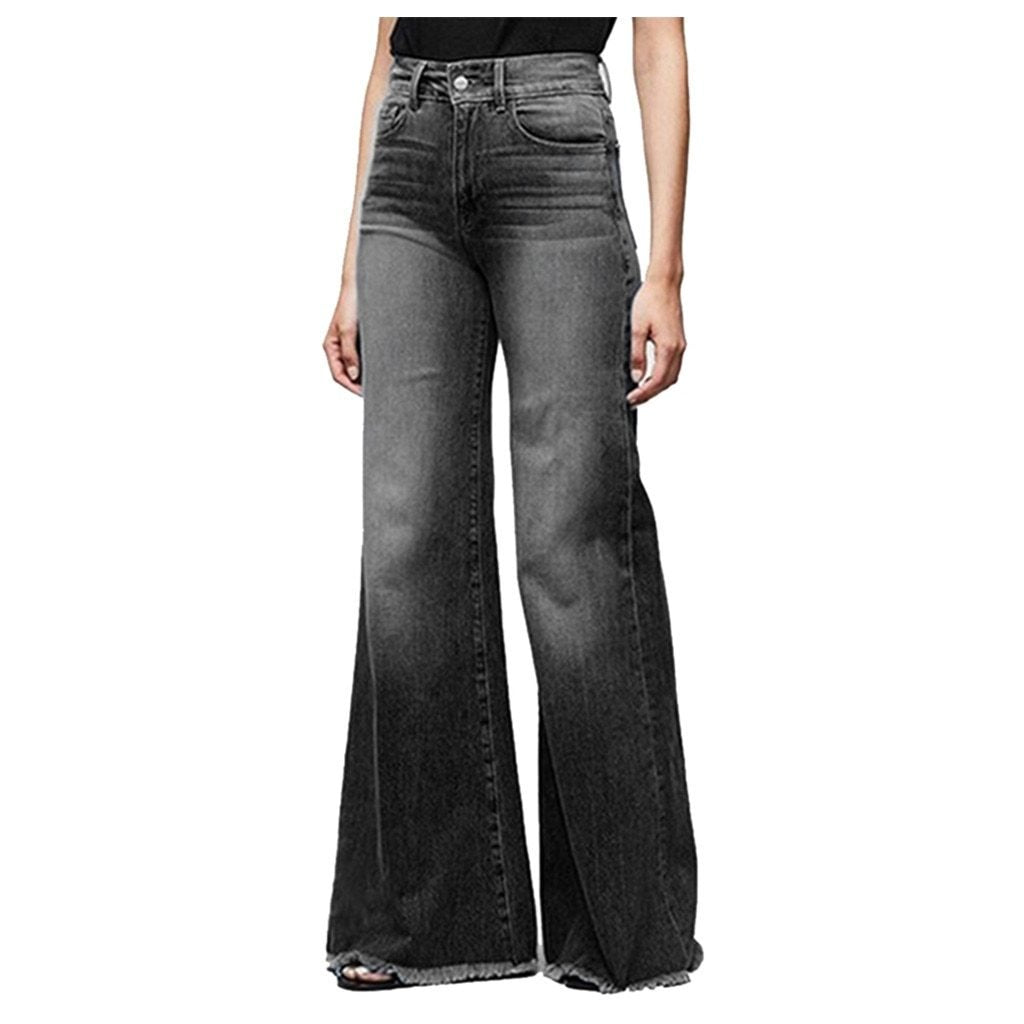 Valenzora | High-Waist-Jeans mit weitem Bein
