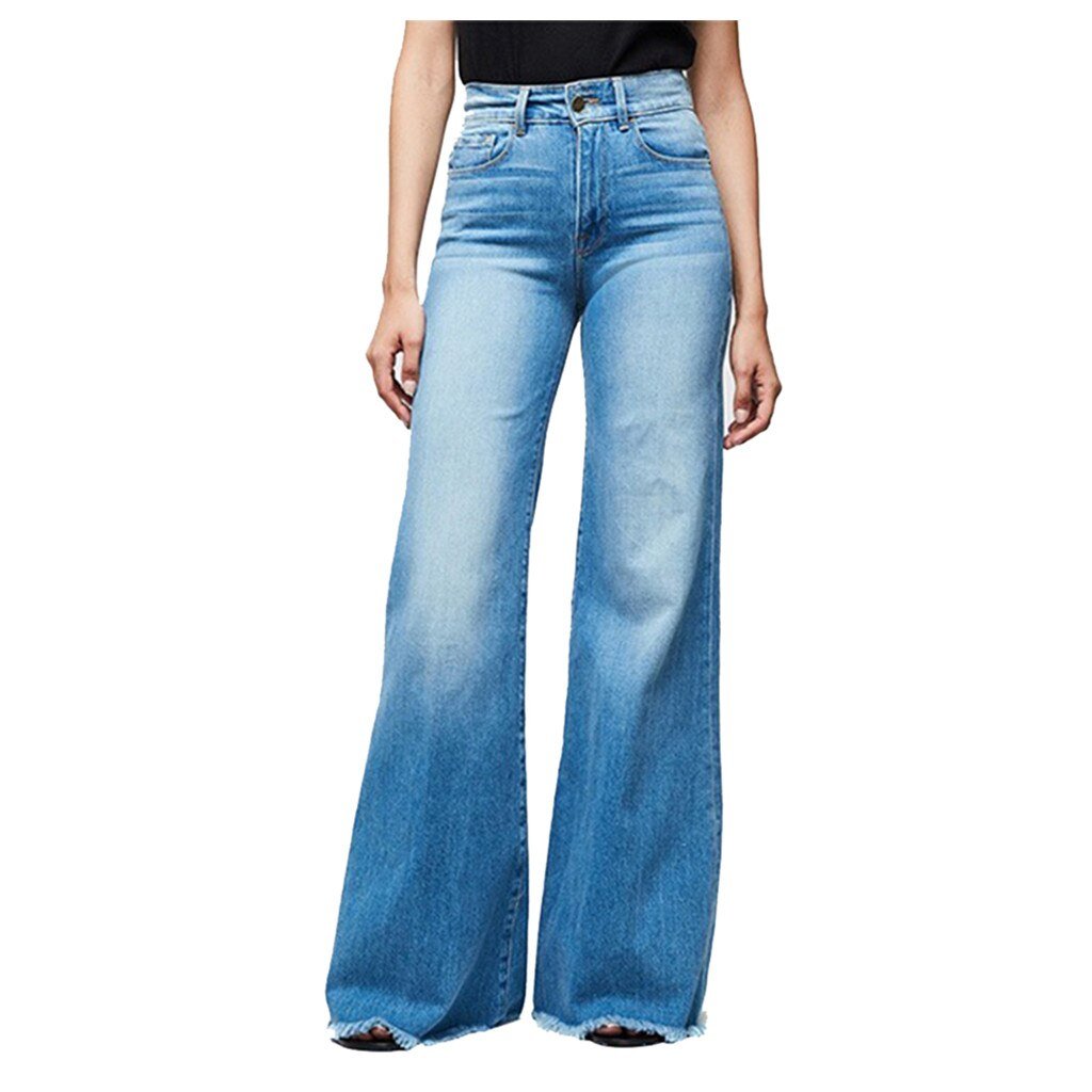 Valenzora | High-Waist-Jeans mit weitem Bein