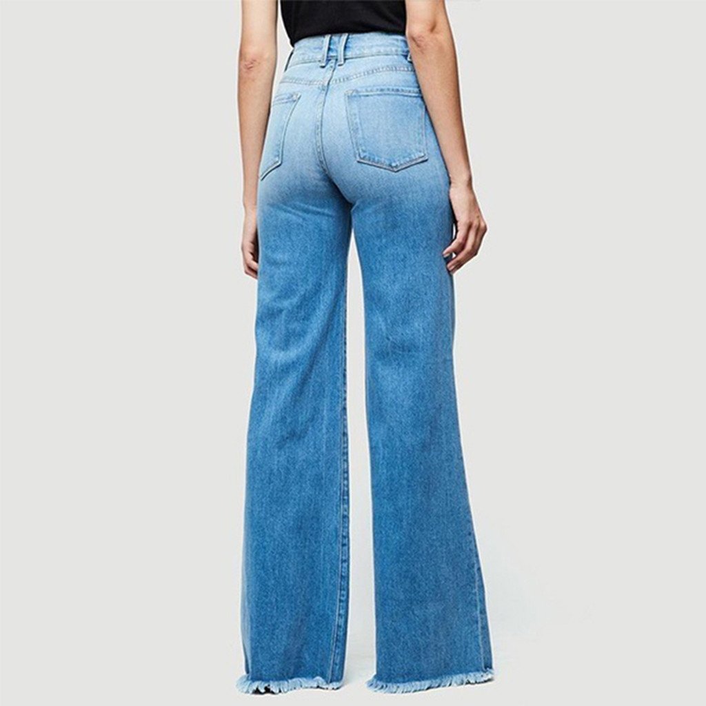 Valenzora | High-Waist-Jeans mit weitem Bein
