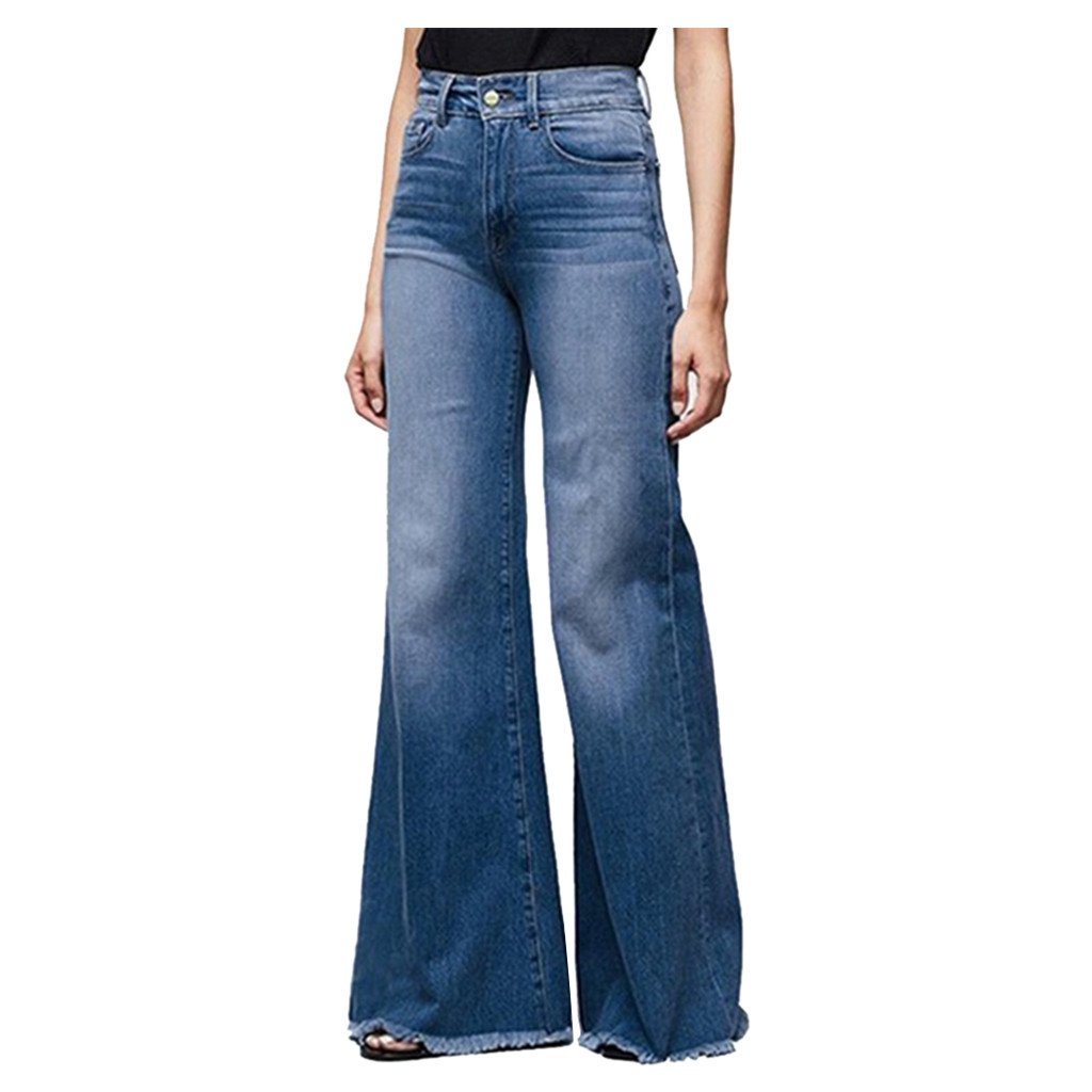 Valenzora | High-Waist-Jeans mit weitem Bein