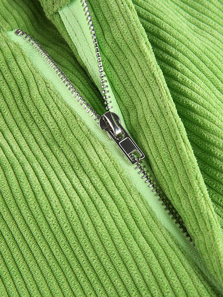 Valenzora | High-Waisted Y2K Cord-Hose mit weitem Bein