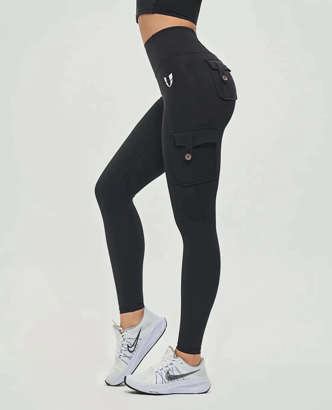 Valenzora | High-Waist Cargo Leggings