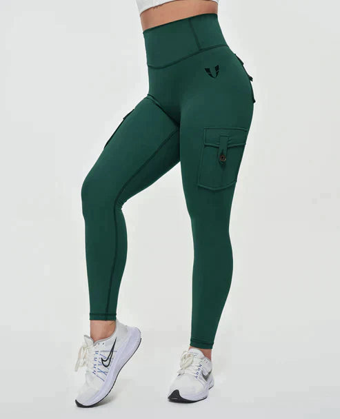 Valenzora | High-Waist Cargo Leggings