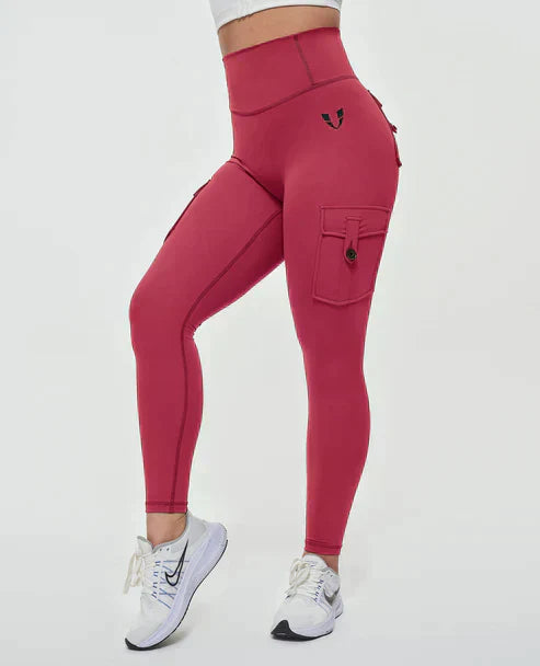 Valenzora | High-Waist Cargo Leggings