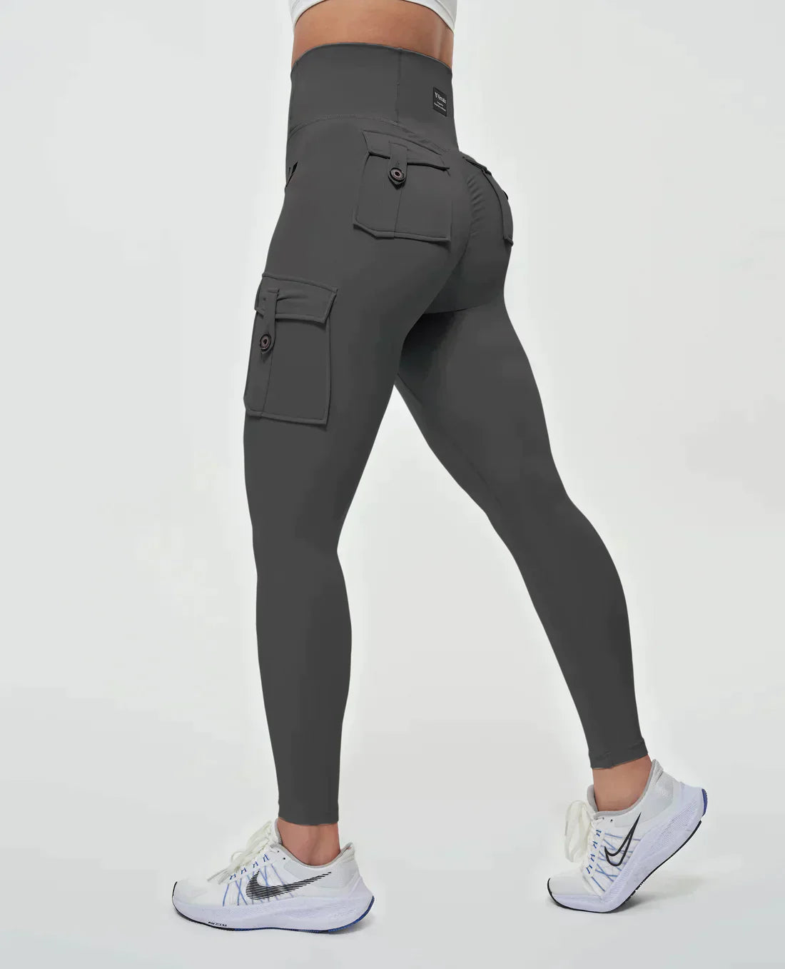 Valenzora | High-Waist Cargo Leggings