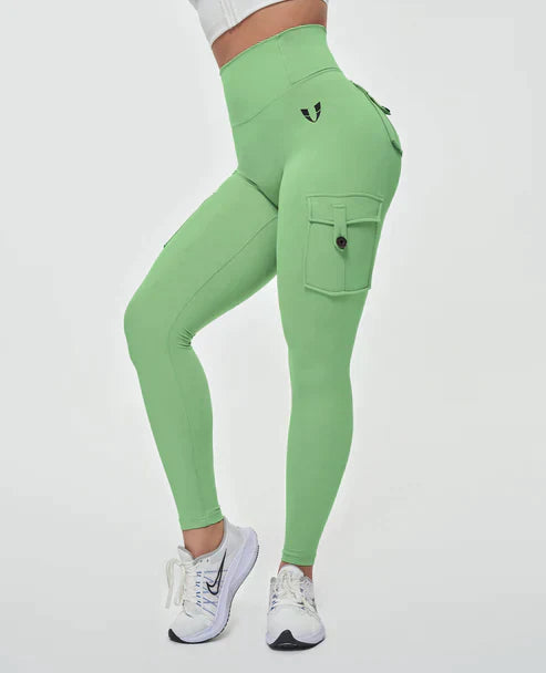 Valenzora | High-Waist Cargo Leggings