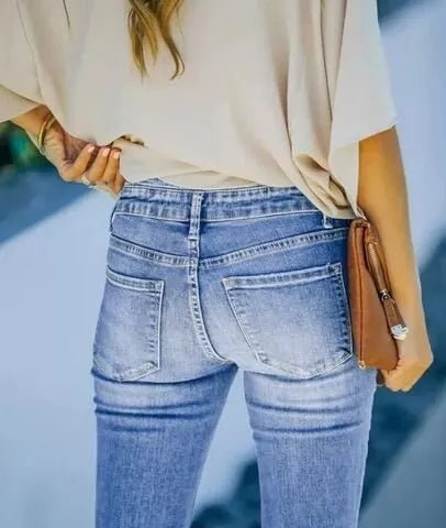 Holly | Vintage figurbetonte Schlagjeans