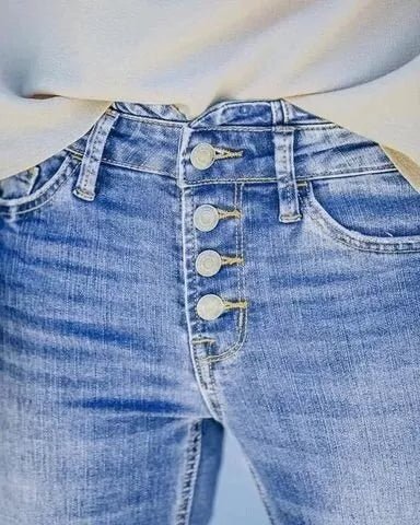 Holly | Vintage figurbetonte Schlagjeans