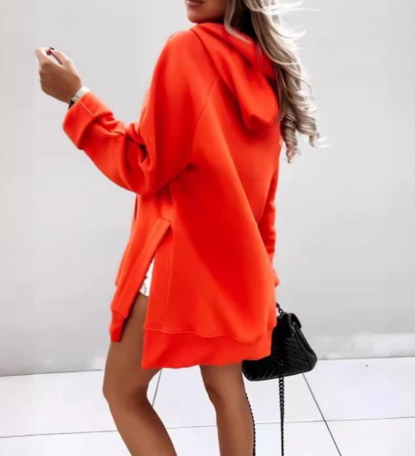 Oversized hoodie dress: Comfortable and stylish