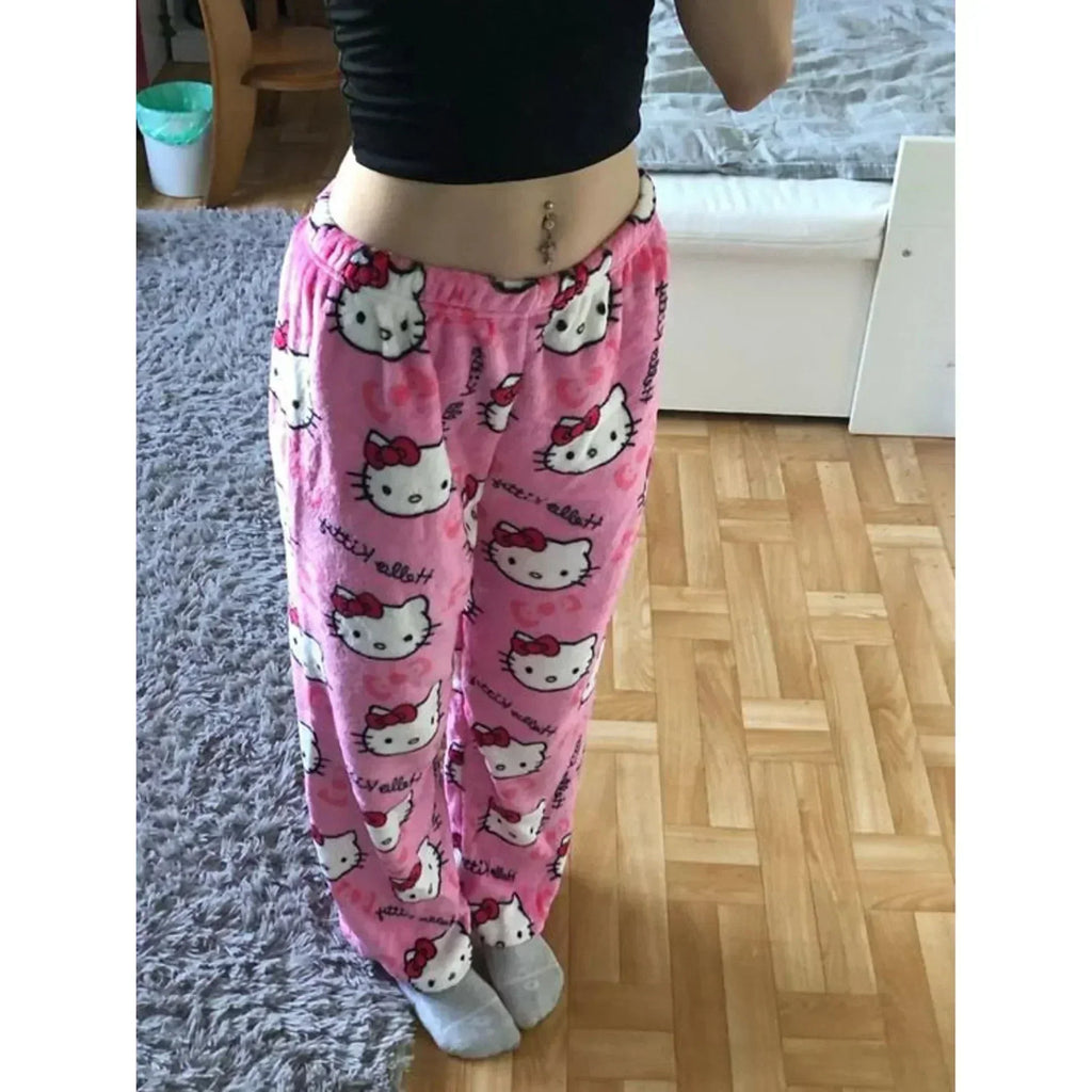 Valenzora | Fleece Pyjama Pants for Cold Nights
