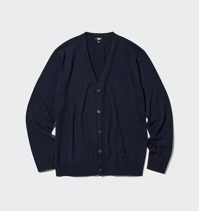 Valenzora | Merinowoll-Strickjacke mit V-Ausschnitt