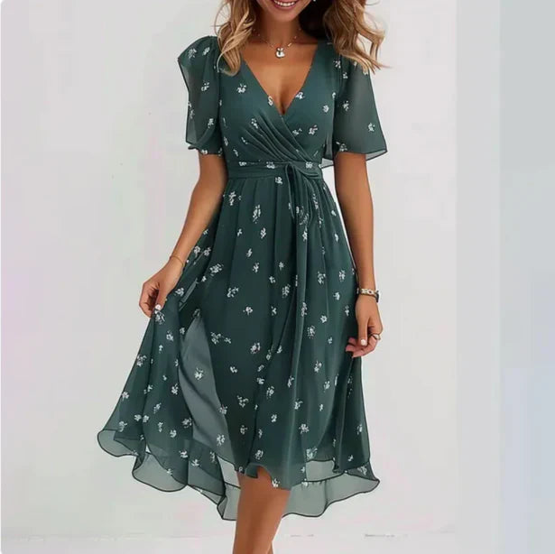 Valenzora | V-Ausschnitt-Kleid