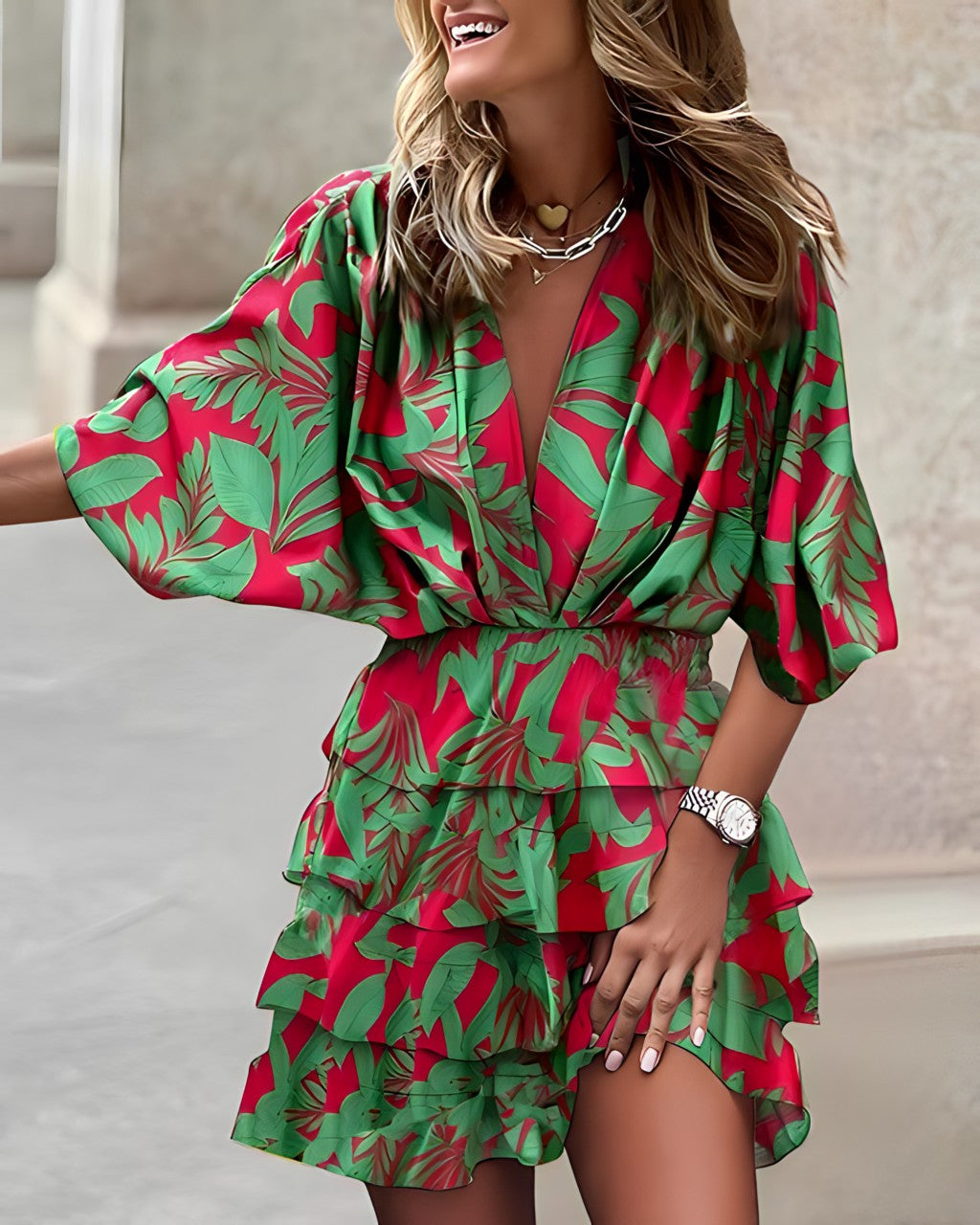 Vedette™ - Stylish mini dress