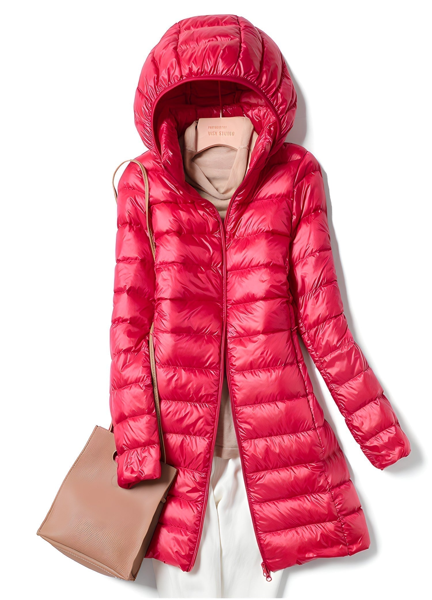 Valenzora Long down jacket for women