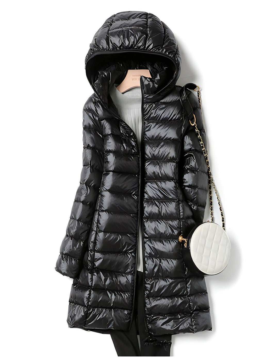 Valenzora Long down jacket for women