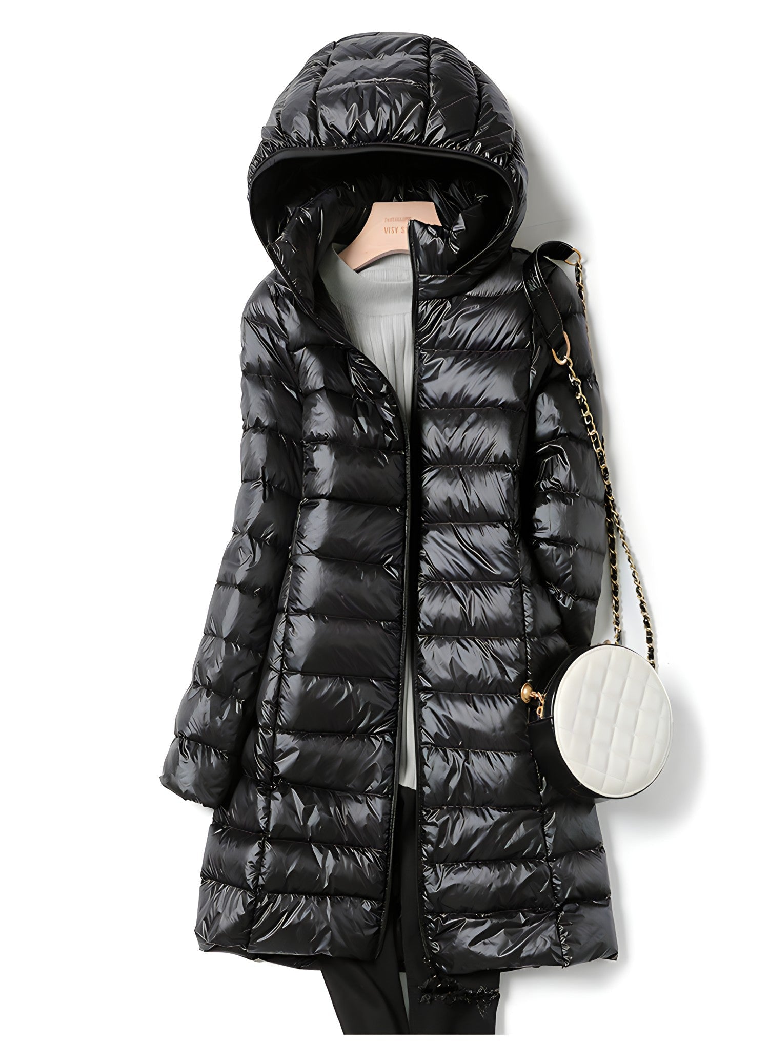 Valenzora Long down jacket for women