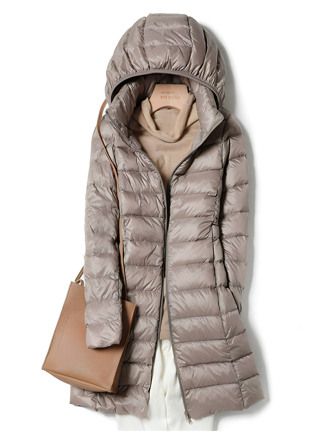 Valenzora Long down jacket for women