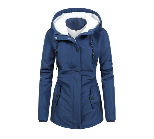 Valenzora | Lined winter coat with hood, waterproof, women's