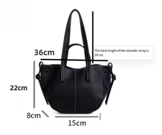 Valenzora | Luxuriöser Leder-Shopper