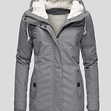 Valenzora | Kapuze | Reißverschluss | Winterjacke | Damenjacke