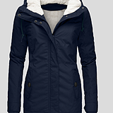 Valenzora | Kapuze | Reißverschluss | Winterjacke | Damenjacke