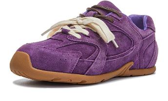 Sneaker aus echtem Leder – Retro-Komfort