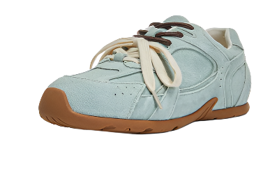 Sneaker aus echtem Leder – Retro-Komfort