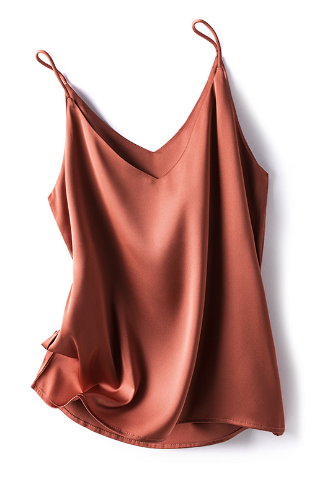 Valenzora | Satin Undershirt with Spaghetti Straps for Women