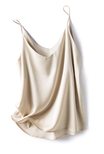 Valenzora | Satin Undershirt with Spaghetti Straps for Women