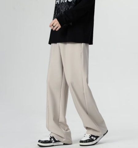 Valenzora - Long trousers with a wide waistband