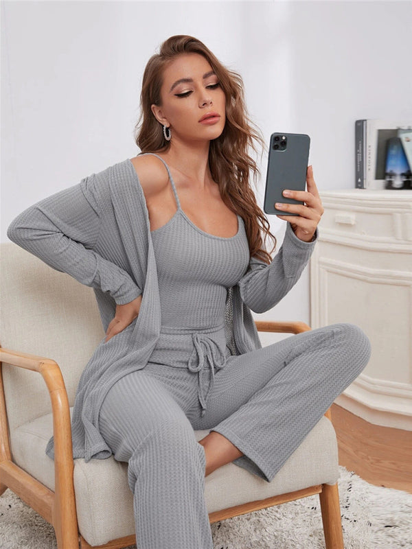 Valenzora | Luxuriöses 3-teiliges Loungewear-Set für Damen