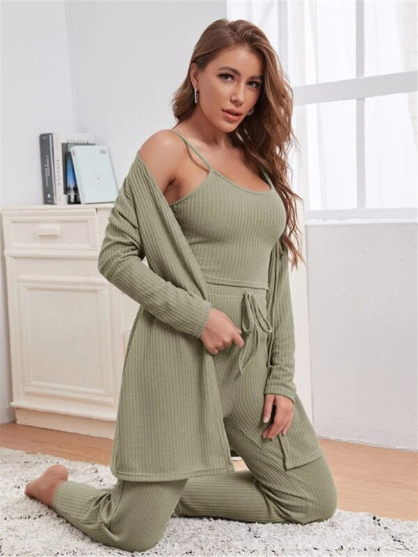 Valenzora | Luxuriöses 3-teiliges Loungewear-Set für Damen