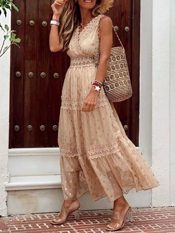 Valenzora | Spitzenbesetztes Kleid