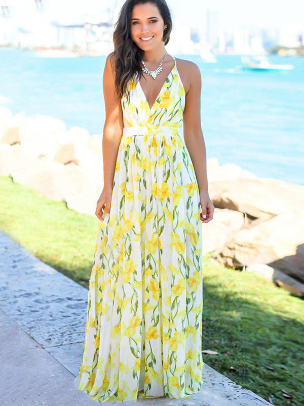 Valenzora | Printed beach dress