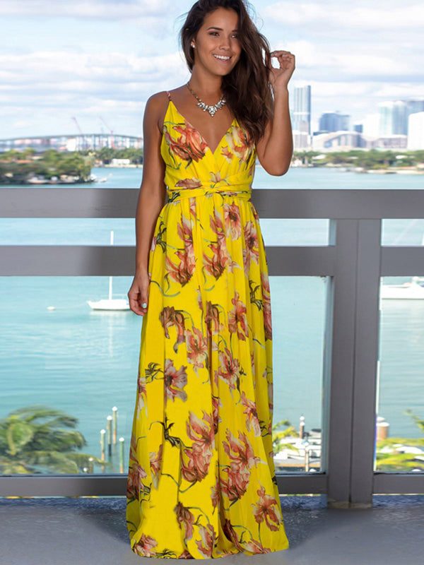 Valenzora | Printed beach dress