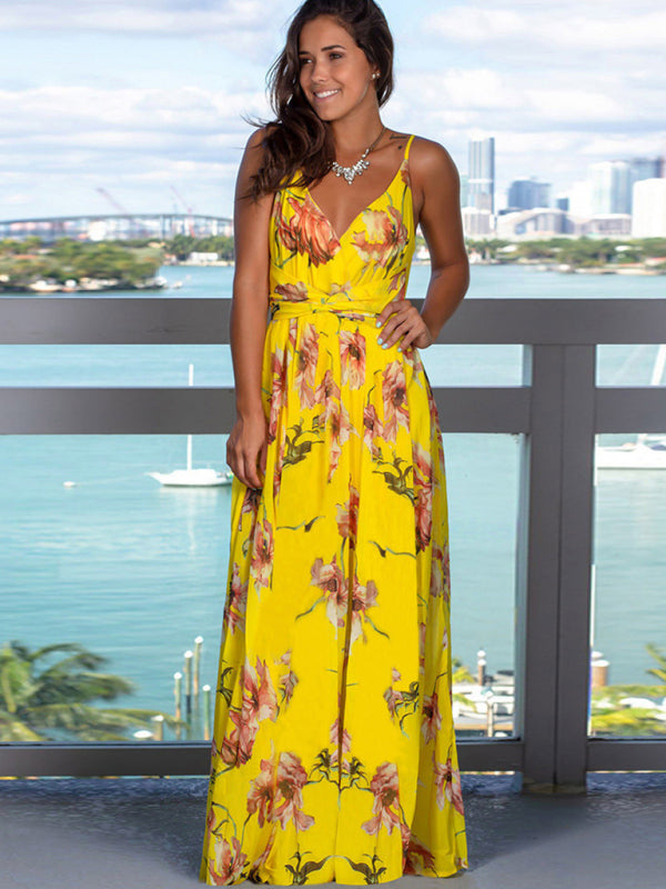 Valenzora | Printed beach dress